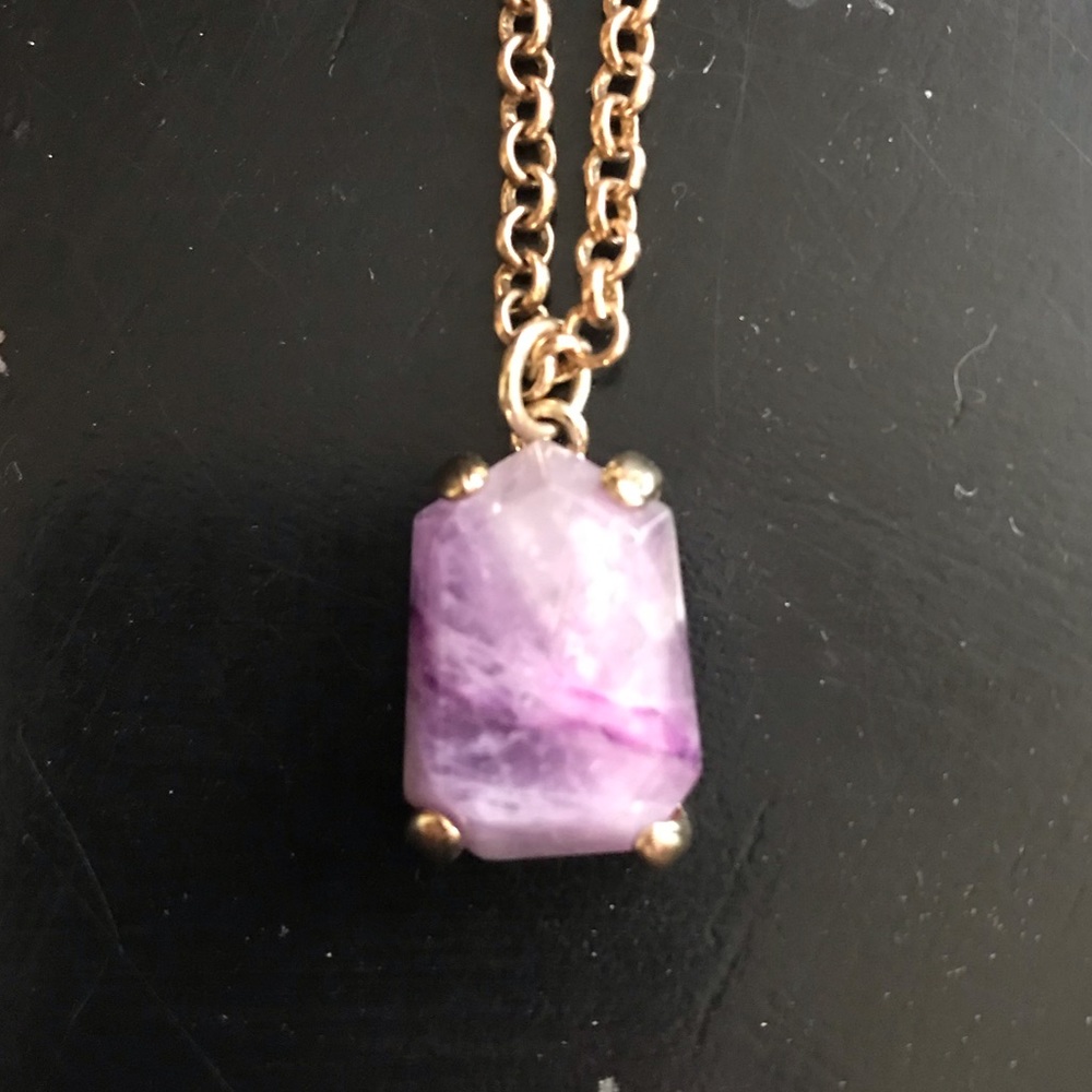 Victoria Emerson Amethyst Pendant Necklace